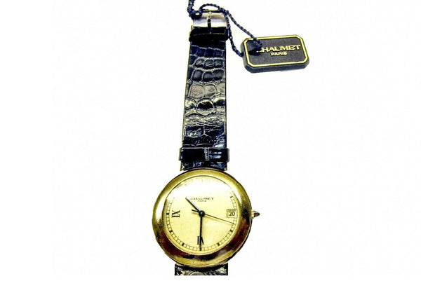 CHAUMET BRAND NEW WATCH AUTOMATIC 18 K WHITE GOLD LEAT