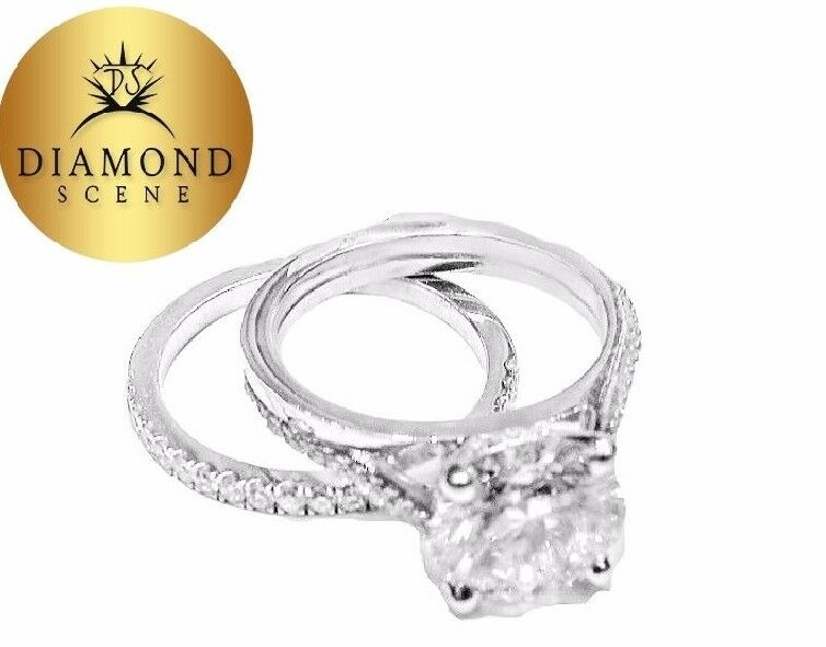 egl certified round brilliant f color grade si2 clarity engagement diamond ring