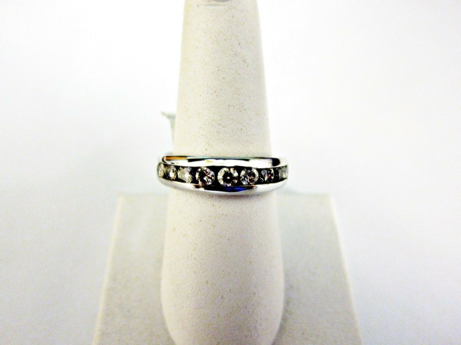 DIAMOND ROUND BRILLIANT CHANNEL SET DIAMOND BAND MENS DIAMOND BAND
