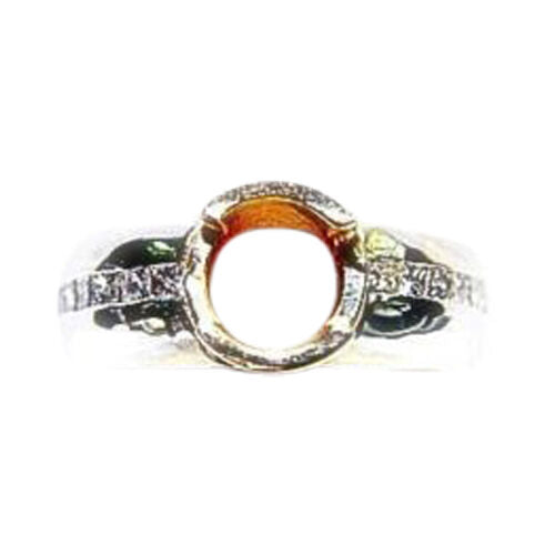 DIAMOND PRINCESS SHAPE CHANNEL SET MENS RING FOR 6.50MM DIAMOND