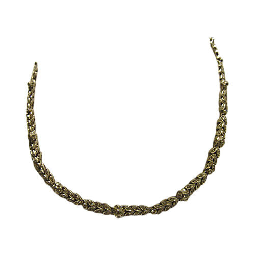 4.59 CT ROUND BRILLIANT SHAPE DIAMOND NECKLACE DIAMOND WEAVE 18 K WHITE GOLD
