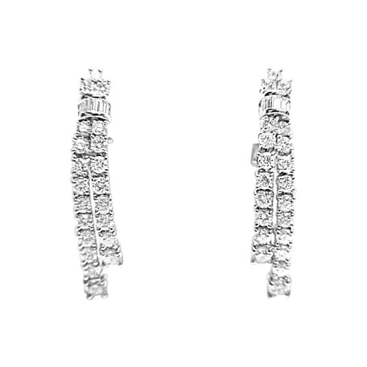 DIAMOND 42 ROUND BR PRONG SET BAGUETTE CHANNEL SET DOM