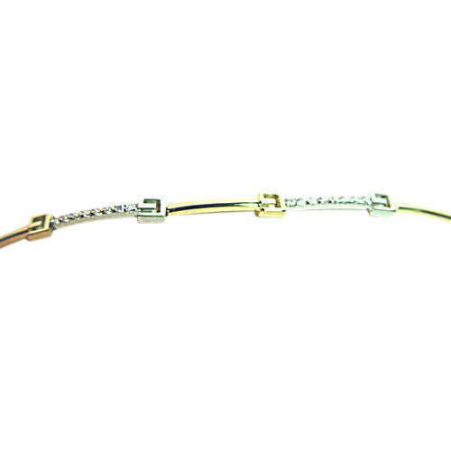 DIAMOND ROUND BR SHAPE BRACELET 40 STONE