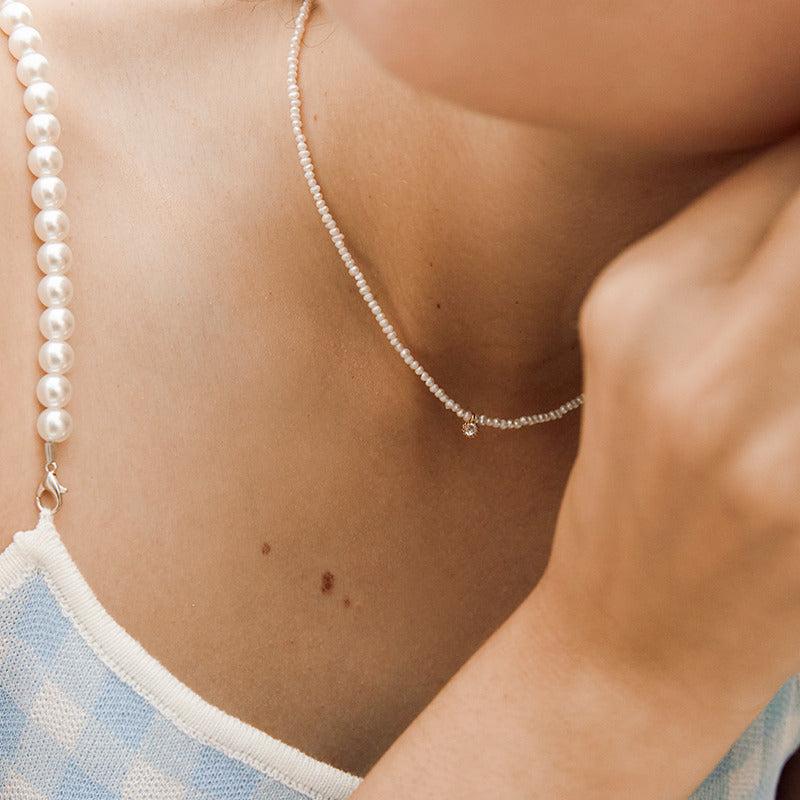 Women'S Niche Design Retro Pearl Necklace