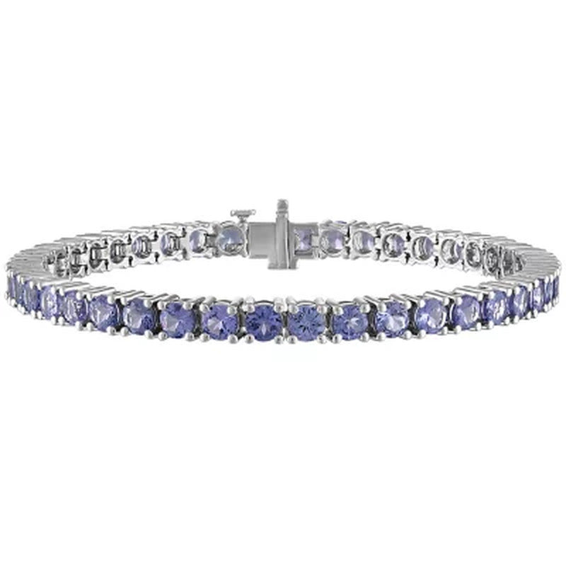 Tanzanite Bracelet in Sterling Silver