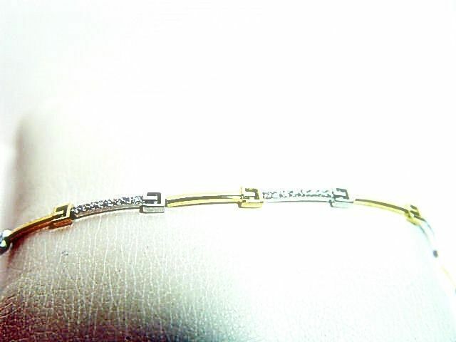 DIAMOND ROUND BR SHAPE BRACELET 40 STONE