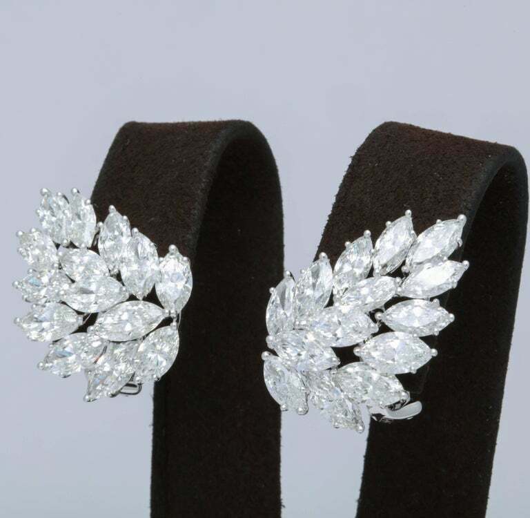 Diamond Cluster Earrings