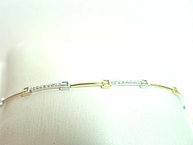 DIAMOND ROUND BR SHAPE BRACELET 40 STONE