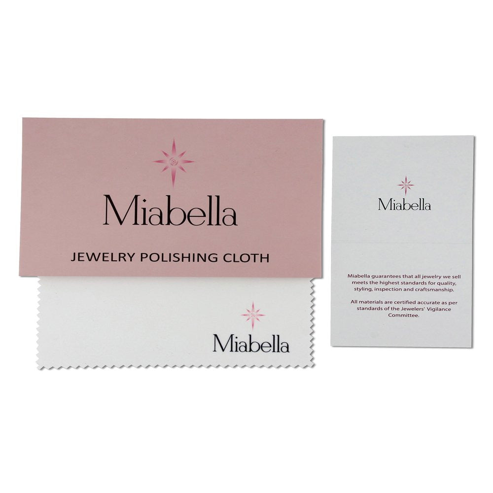 Miabella Women'S 5-5/8 Carat T.G.W. Cushion-Cut Sky Blue Topaz Created White Sap