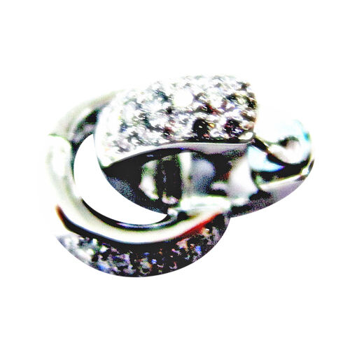 diamond .60 ct cluster huggie earring round brilliant shape huggie earring 18 k