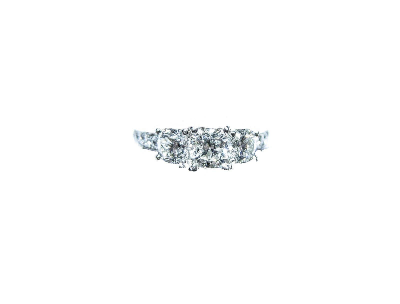 USGA CERTIFIED DIAMOND ENGAGEMENT RING ALL ROUND BRILLIANT SHAPE
