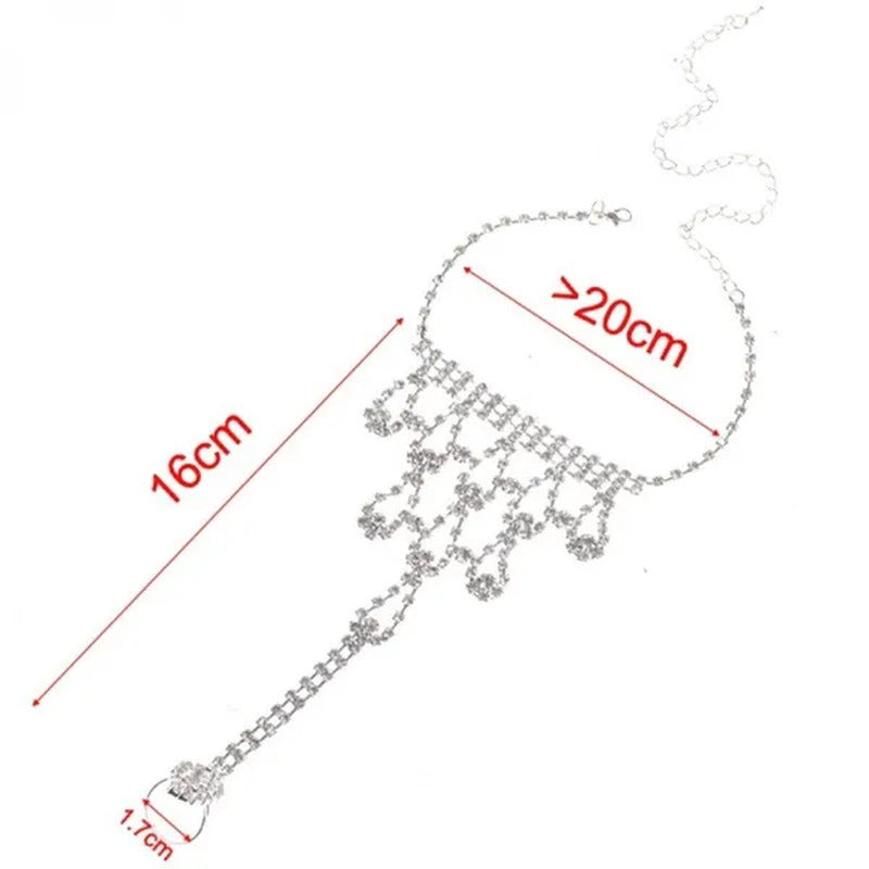 Fashion Women Barefoot Sandal Beach Wedding Foot Anklet