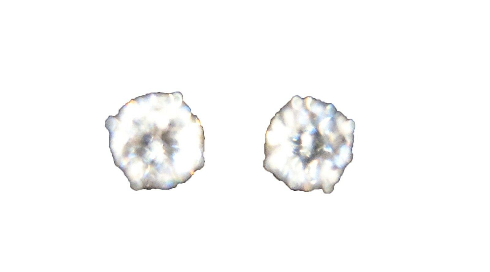 DIAMOND STUD .63 CT EARRING DIAMOND STUD EARRING DIAMOND EARRING STUD