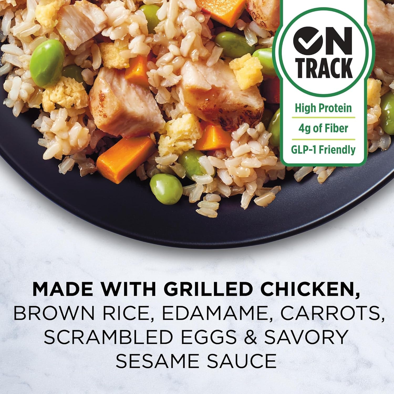 Simply Steamers Chicken Fried Rice Frozen Meal, 10 Oz.