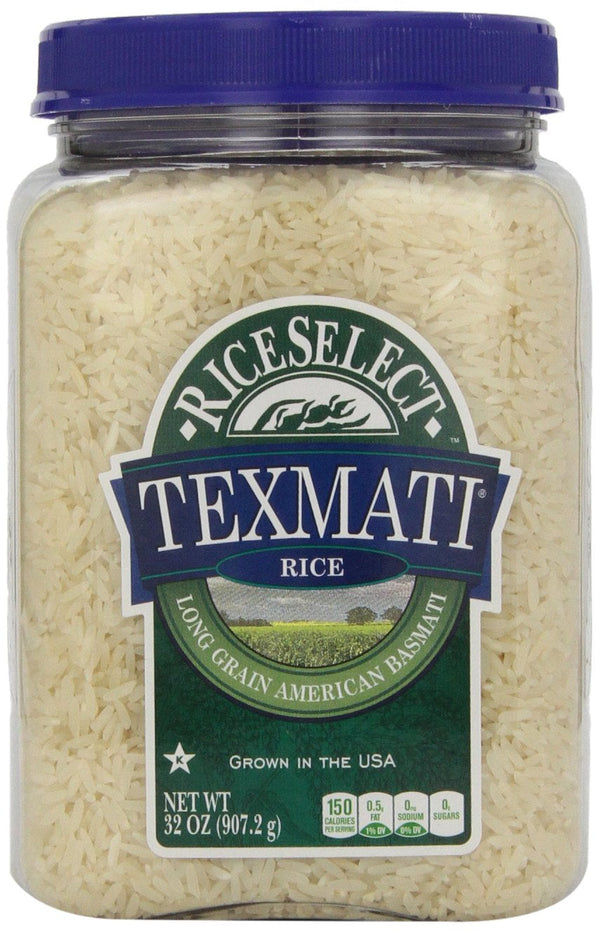 Texmati White Rice, Long Grain American Basmati, 32 Oz