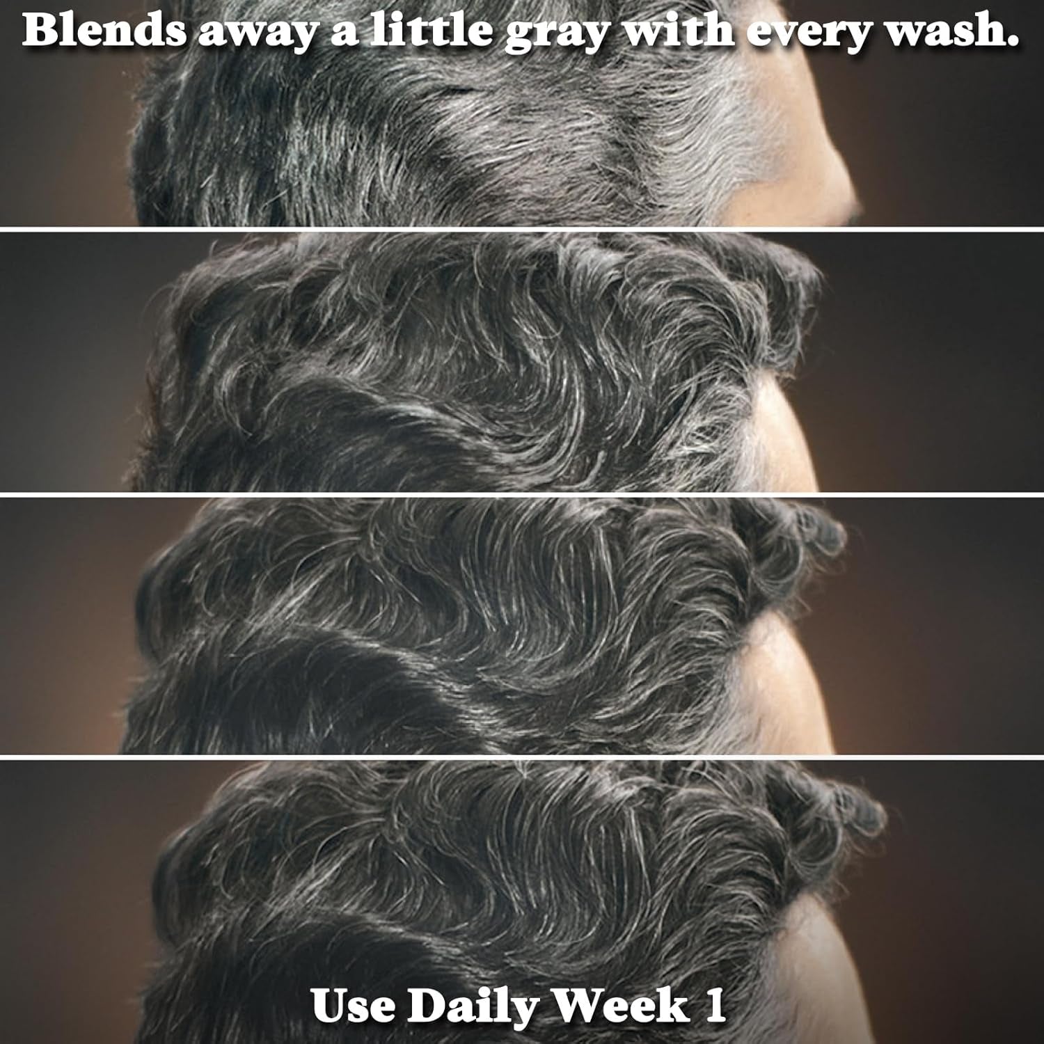 Control GX Grey Reducing 2-In-1 Shampoo and Conditioner, Gradual Hair Color for Stronger and Healthier Hair, 4 Fl Oz - Pack of 1 (Packaging May Vary)