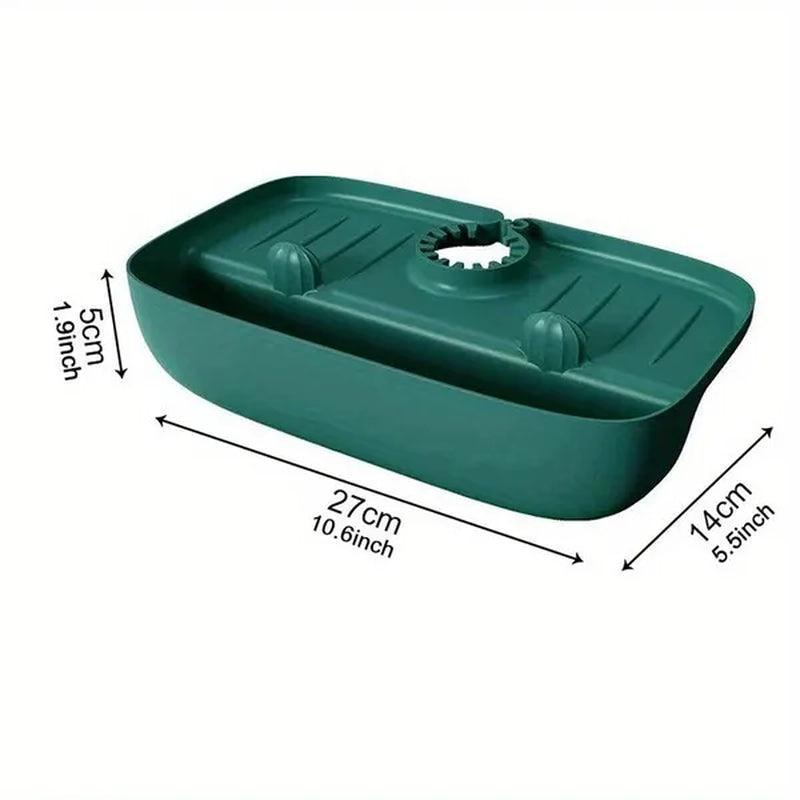 Faucet Mat Sink Tray Soap Dispenser Sponge Drain Pad Sink Splash Drying Mat Countertop Storage Tray Kitchen Accessories