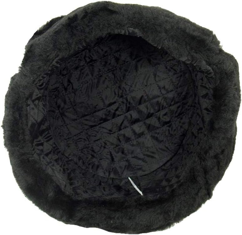 Russian Winter Hat Ushanka Black L (60)