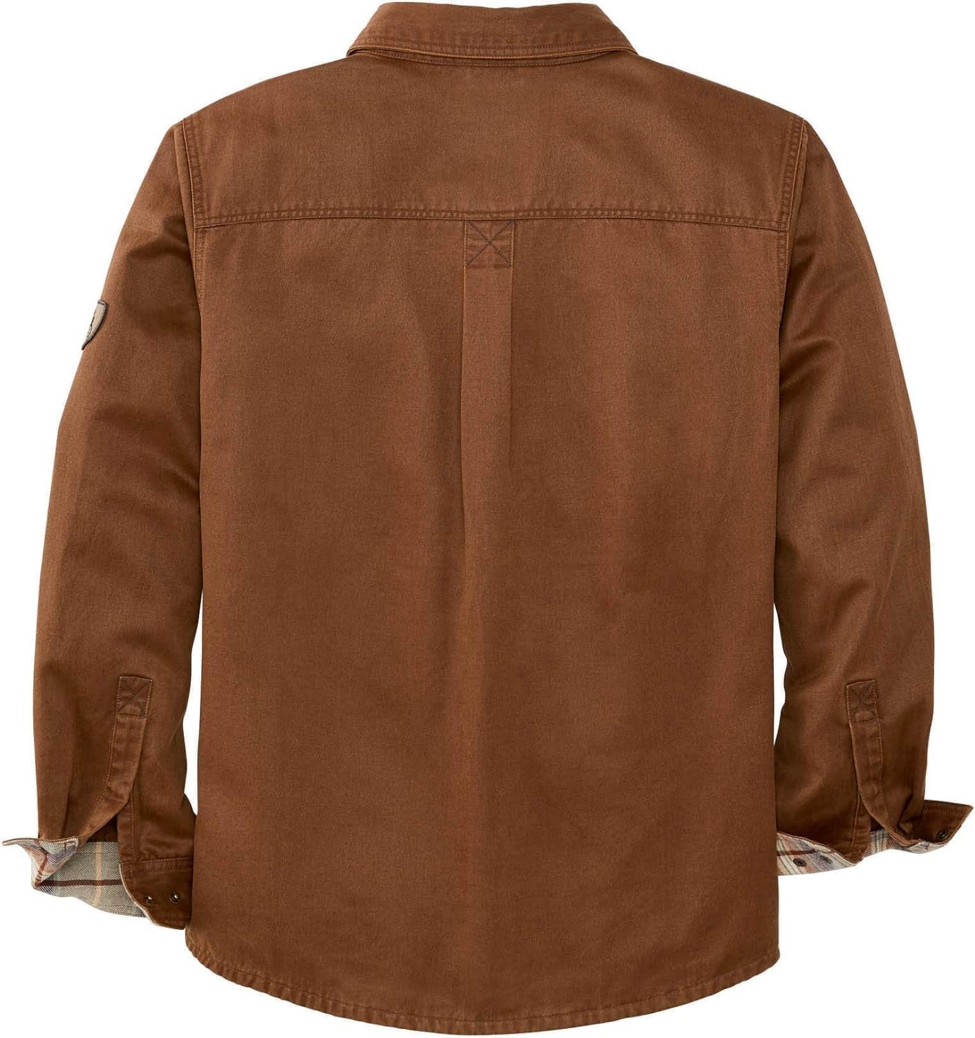 Journeyman Shirt Jacket Flannel Lined Shacket for Men Water-Resistant Coat Rugged Fall Clothing