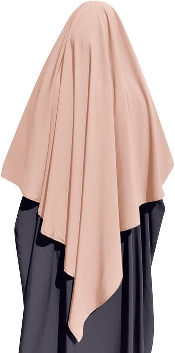 Women Muslim Abaya Hijab Dubai Middle Head Scarf Long Khimar Ramadan Eid Prayer Hijab Wrap Burkas Islam Niqab