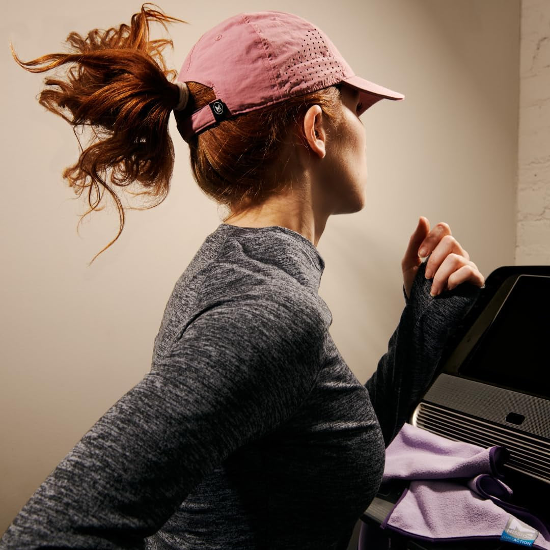 Cooling Vented Performance Hat Unisex One Size Cap for Workouts, Golf & Running, Sweat & Water Activated Technology