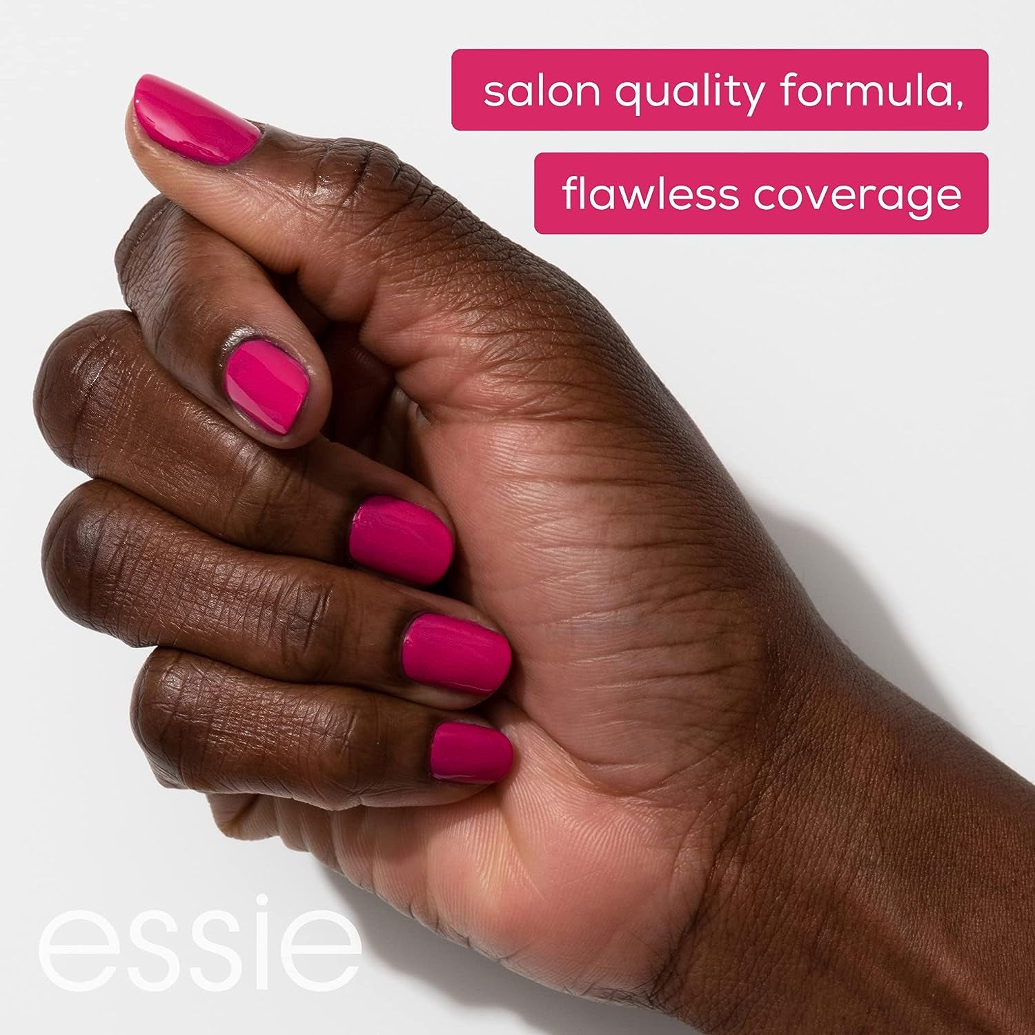 Salon-Quality Nail Polish, 8-Free Vegan, Burgundy Red, Nailed It, 0.46 Fl Oz