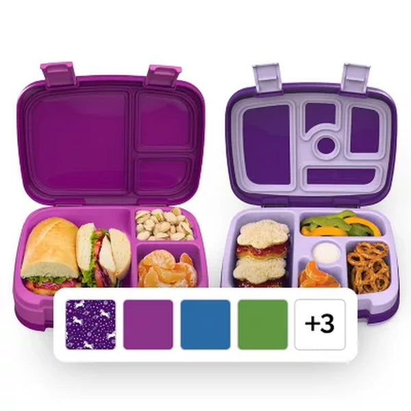 One Bentgo Fresh and One Bentgo Kids Lunch Box, Choose Color