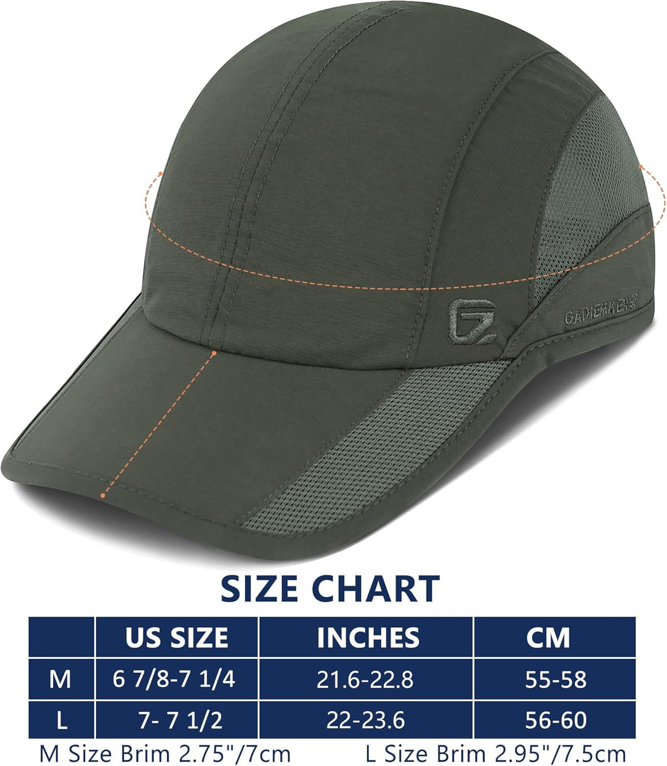 Quick Dry Run Hat Cooling Breathable Mesh