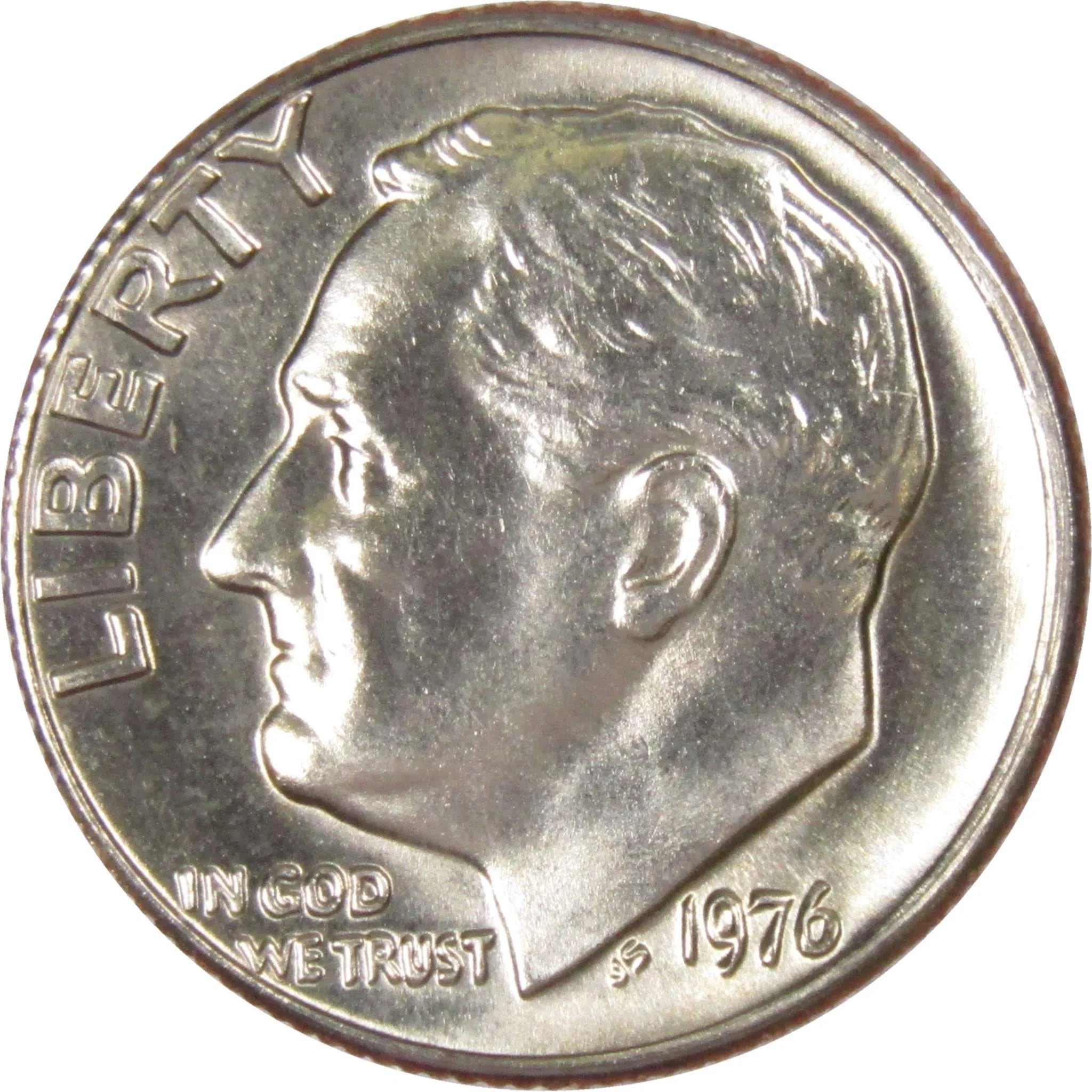 1976 Roosevelt Dime BU Uncirculated Mint State 10C US Coin Collectible Master Coins