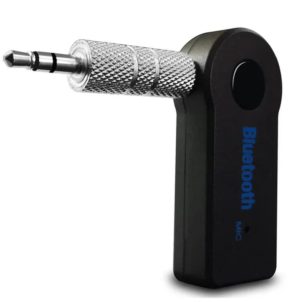 1 Pack Bluetooth Receiver/Bluetooth Car Kit, Portable Universal Aux Adapter 3.5Mm Auxiliary Stereo Output Music Streaming Sound System Hands-Free Audio Adapter & Wireless Car Kits for Home, Car, Wired Headset Earphones