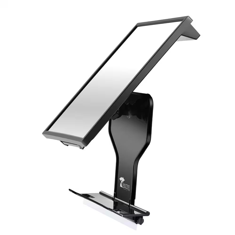 6.5 In. X 8 In. Tabletop Makeup Mirror in Black