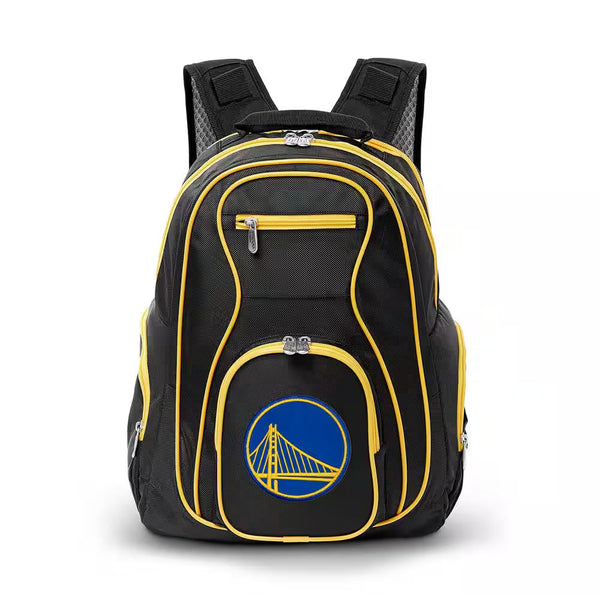 NBA Golden State Warriors 19 In. Black Trim Color Laptop Backpack