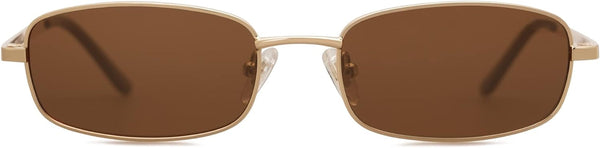 Small Y2K Narrow Rectangle Sunglasses Womens Mens Retro 80S 90S Skinny Sunnies SJ1187