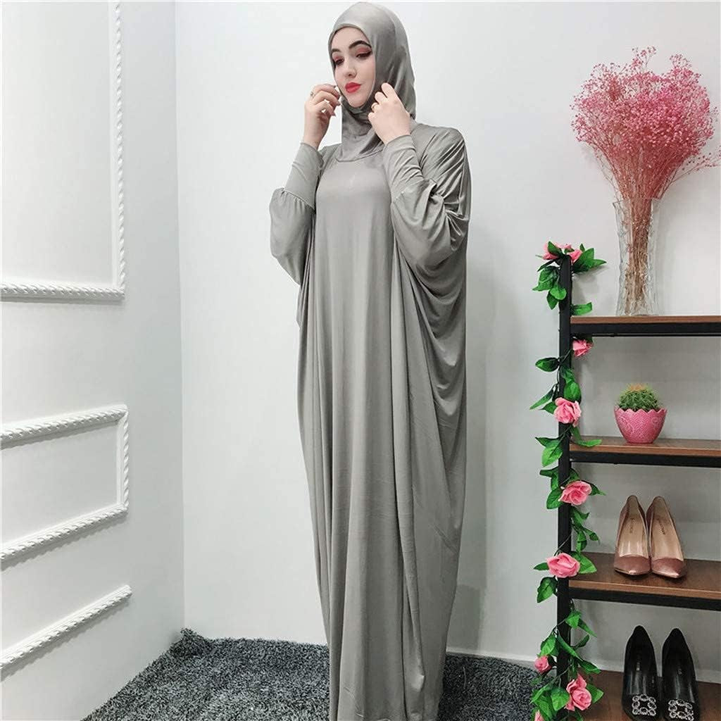 Women's hijab Muslim Dress Abaya Kaftan with Hijab Full Length Dress