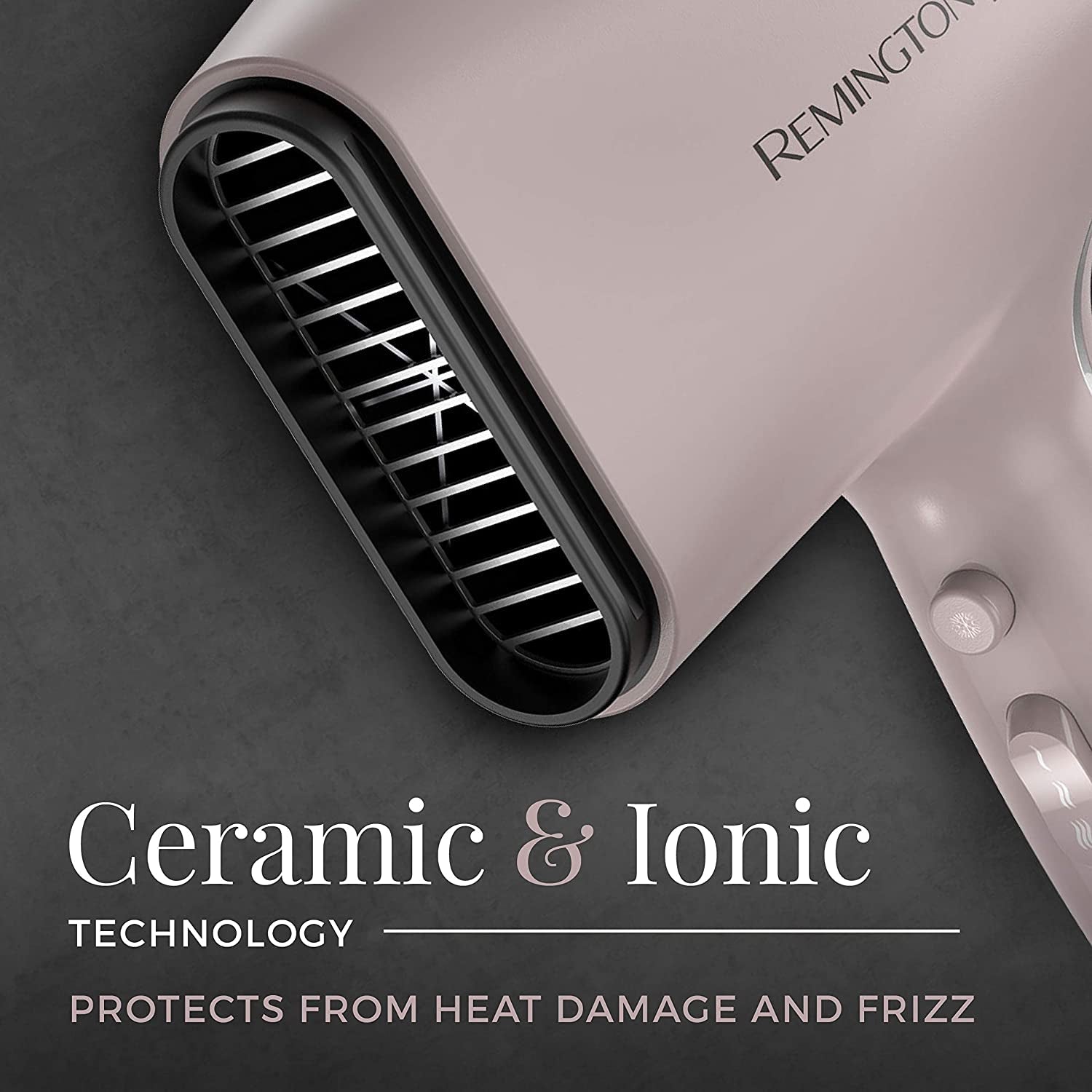 Pro Wet2Style Hair Dryer, with Ionic & Ceramic Drying Technology, Mauve, 1875 Watts of Drying Power