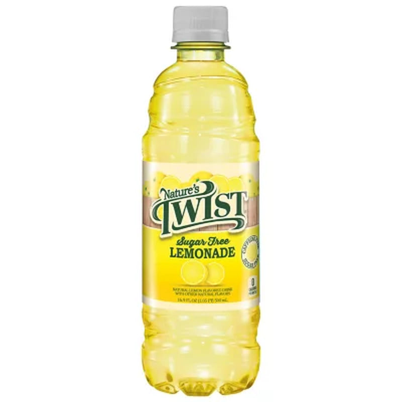 Nature'S Twist Sugar Free Lemonade 16.9 Fl. Oz., 24 Pk.