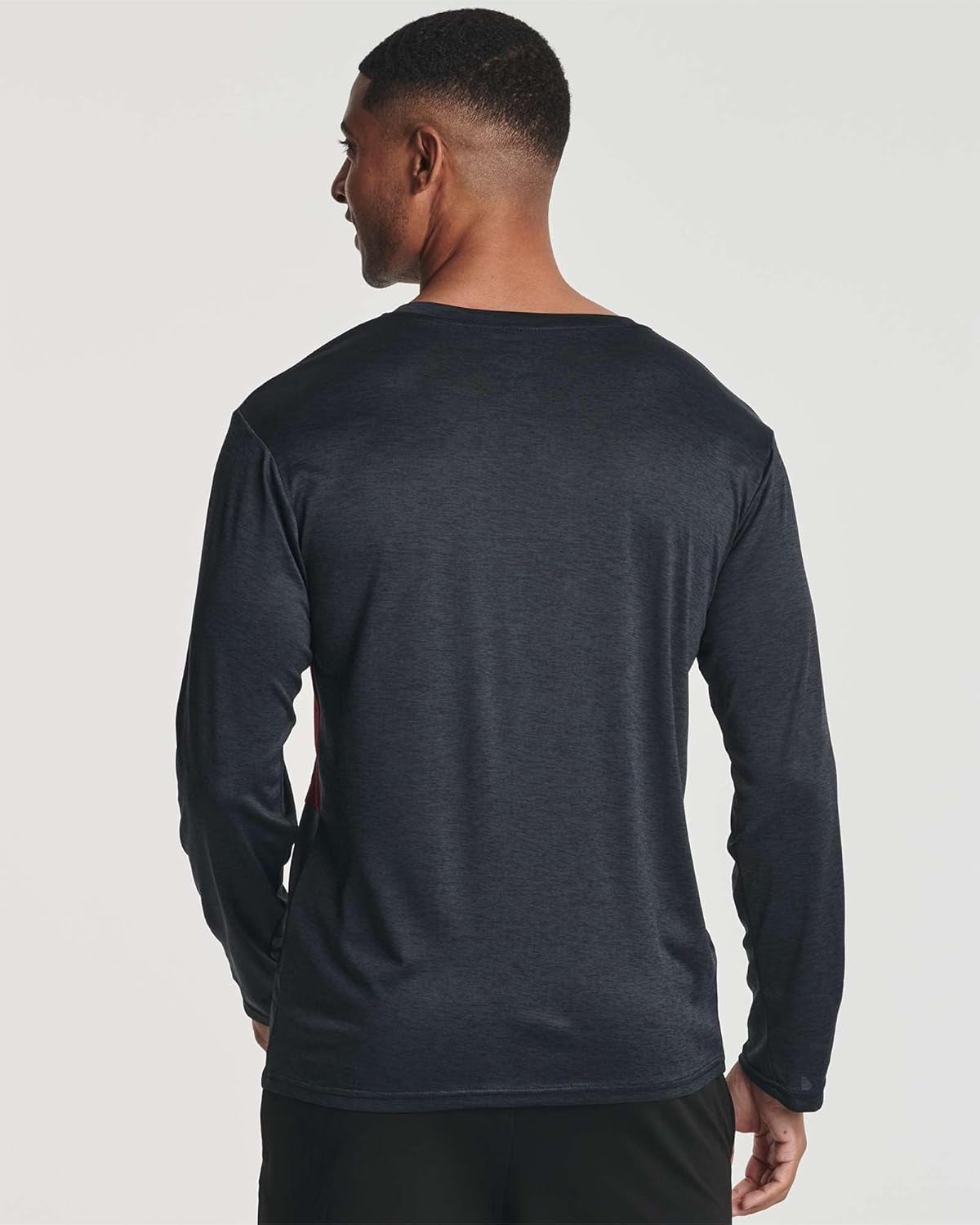 4 Pack: Men'S Dry-Fit UV Moisture Wicking UPF 50+ SPF Sun Protective Fishing Hiking Active Long Sleeve Shirt