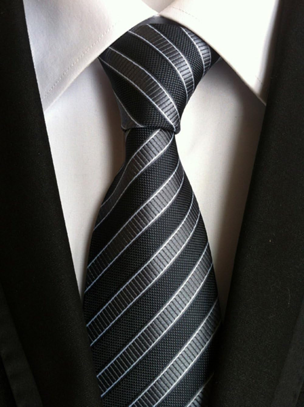Men'S Plaid Check Stripe Ties Pattern Business Formal Designer Neckties