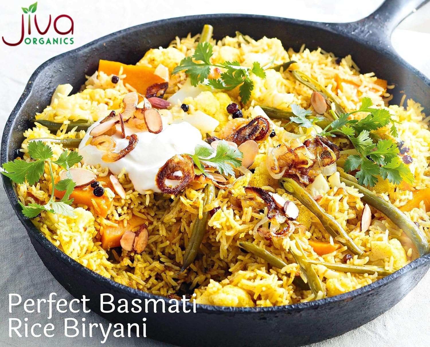 Organic Basmati Rice 4 LB Bag - Pure, Extra Long, Premium Quality from India - by