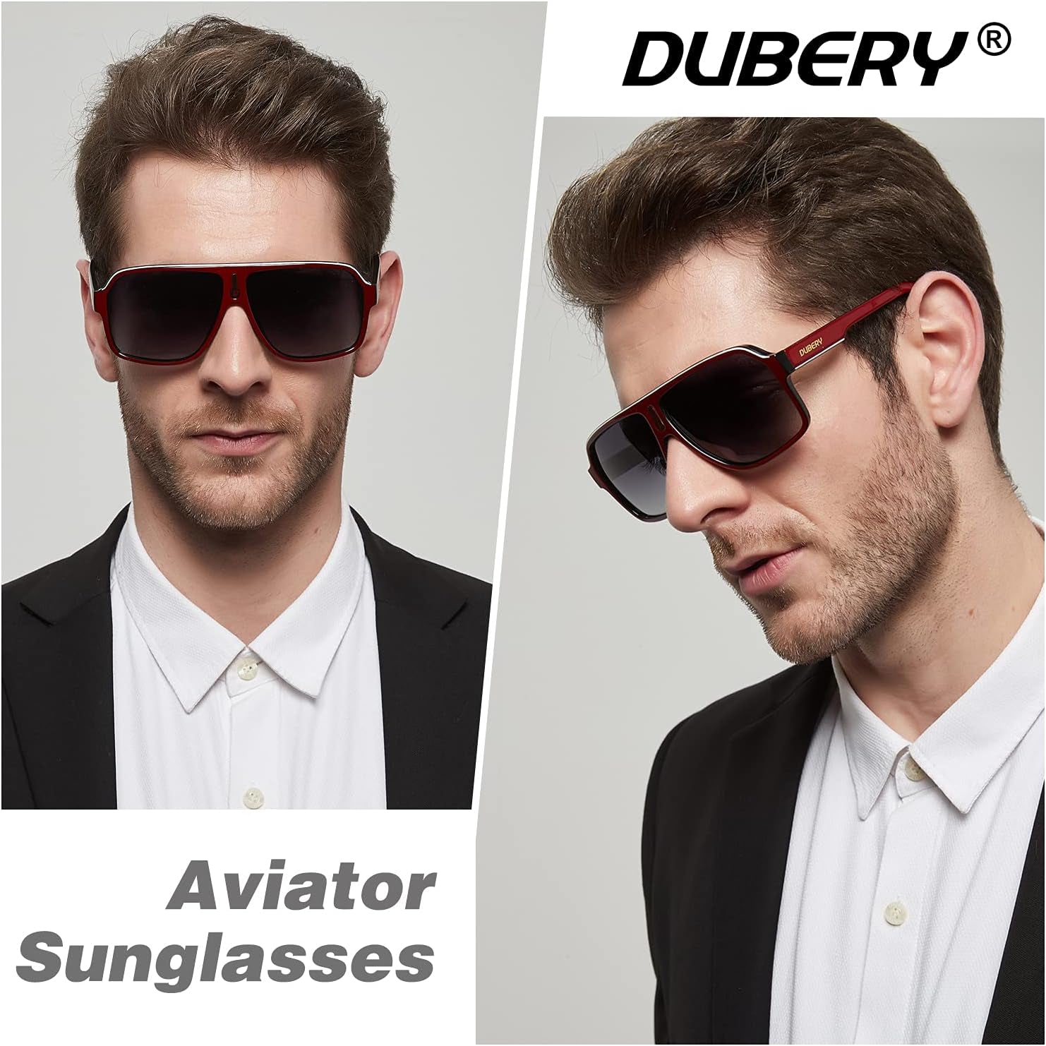 Mens Oversized Aviator Sunglasses Classic Large Polarized Lens Shades D103