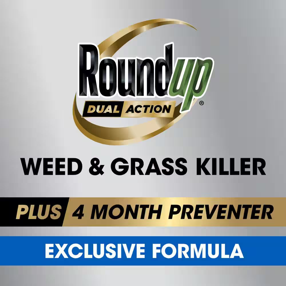 1 Gal. Dual Action Weed and Grass Killer plus 4-Month Preventer with Sure Shot Wand