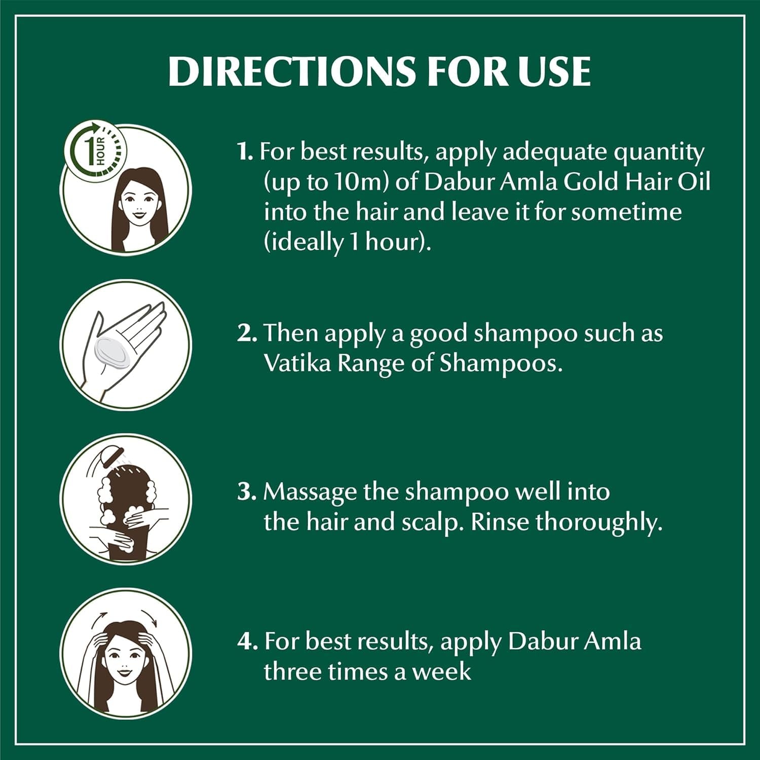 Amla Hair Oil - Nourishing Indian Oil for Men & Women, for Healthy, Moisturized Hair and Scalp (300Ml)