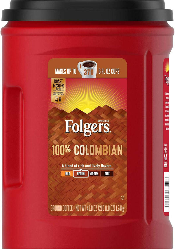 100% Colombian Blend Ground Coffee, 35-Oz Can