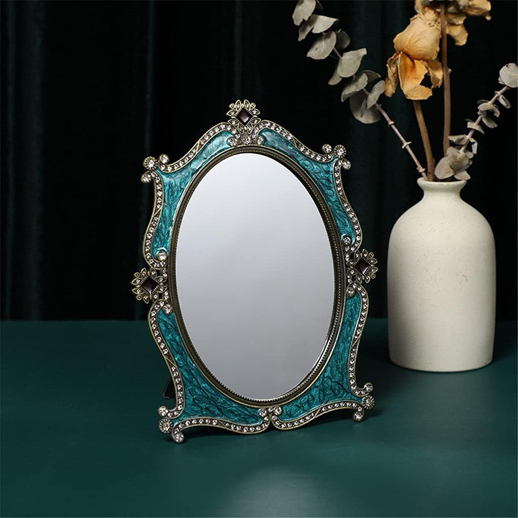 Wedding Gift Mirror Bride Retro European Style Makeup Mirror Desktop Russian Princess Dressing Mirror Exotic Style