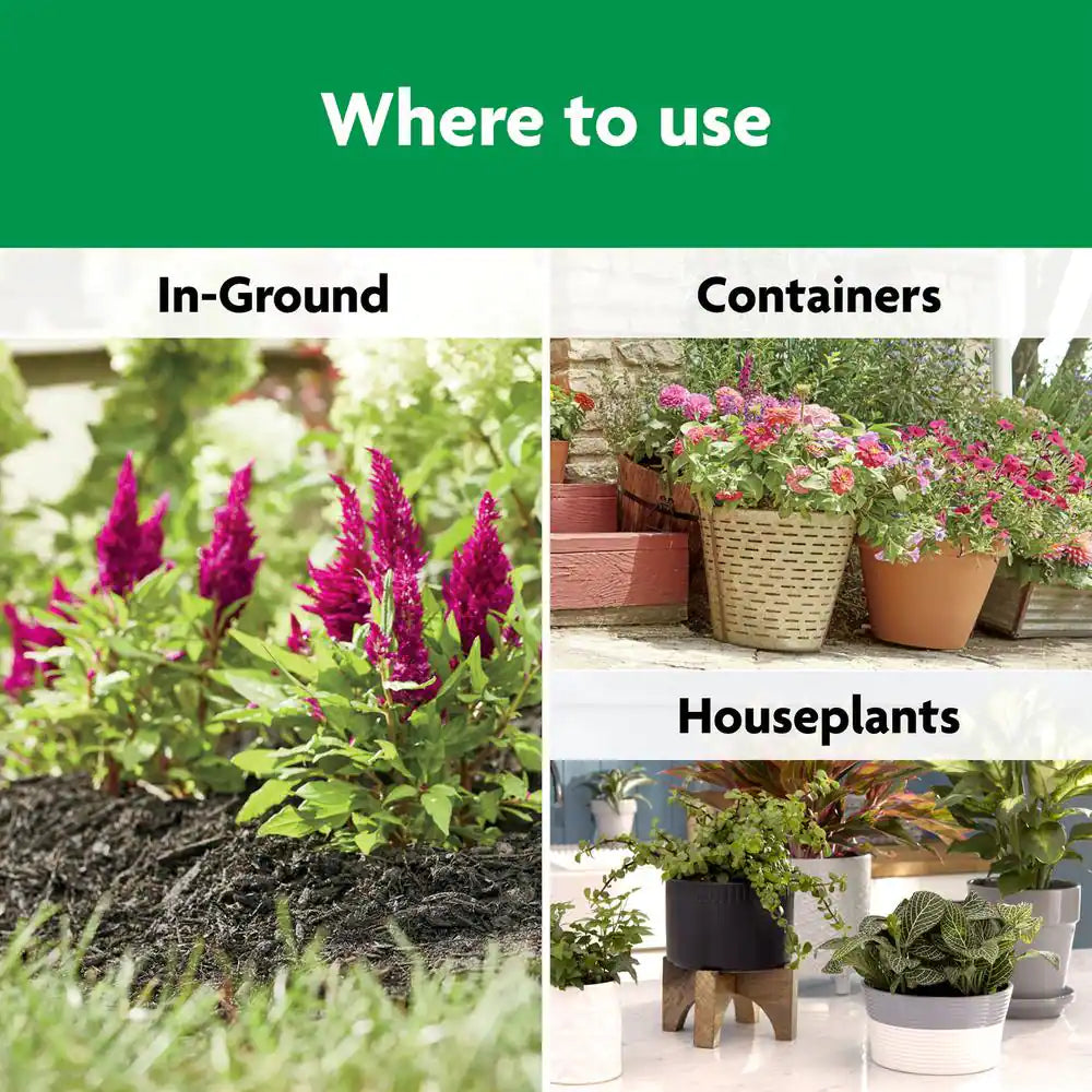Shake N Feed All Purpose Plant Food 4.5 Lbs. for In-Ground and Container Plants, Feeds up to 3-Months, Dry Fertilizer