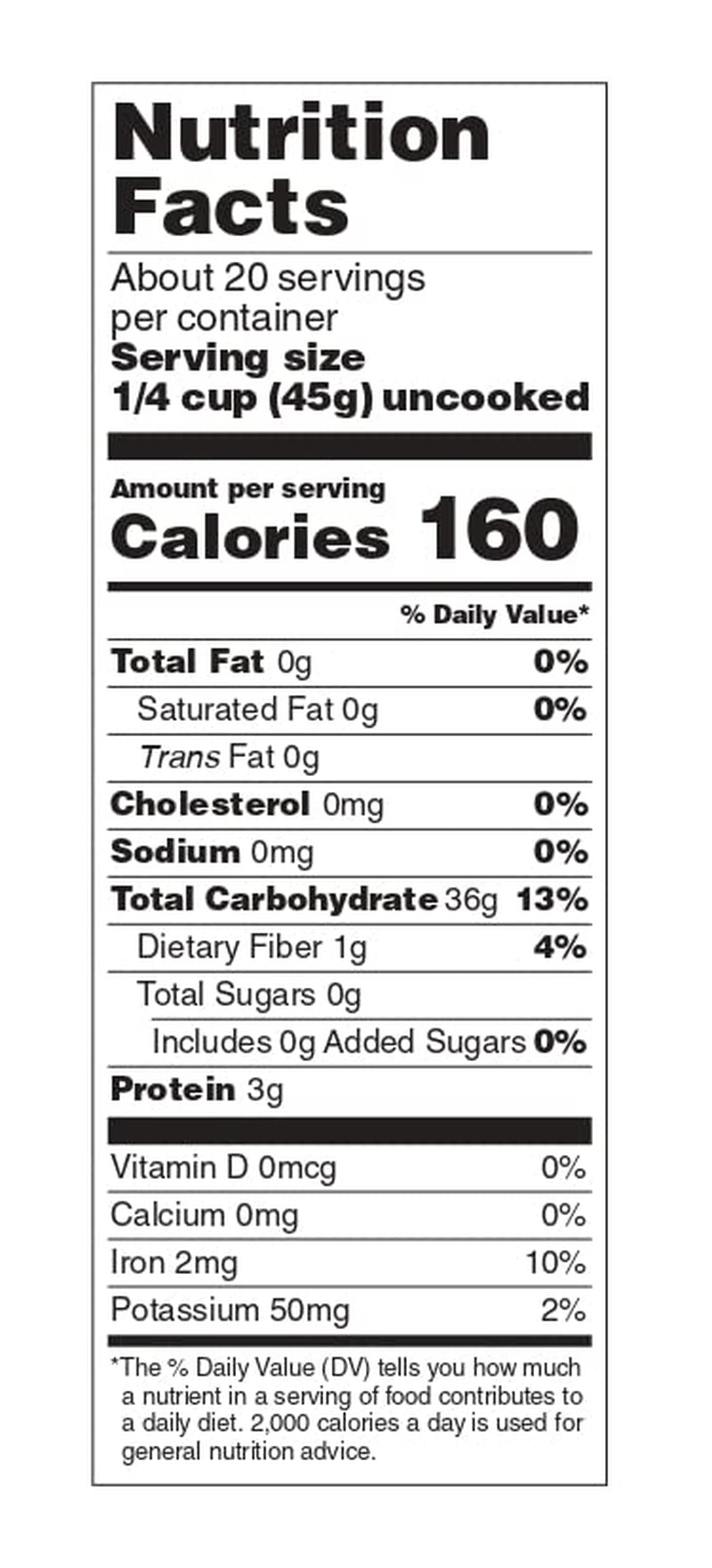 '- Organic Long Grain White Rice - Grown in USA - Sustainably Grown - Women Owned - Farm to Table - 2Lb