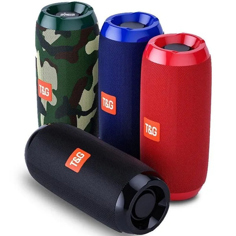 Bluetooth Speaker Outdoor Portable Waterproof Wireless Audio Multifunction Stereo Bass USB/TF/FM Radio Loud