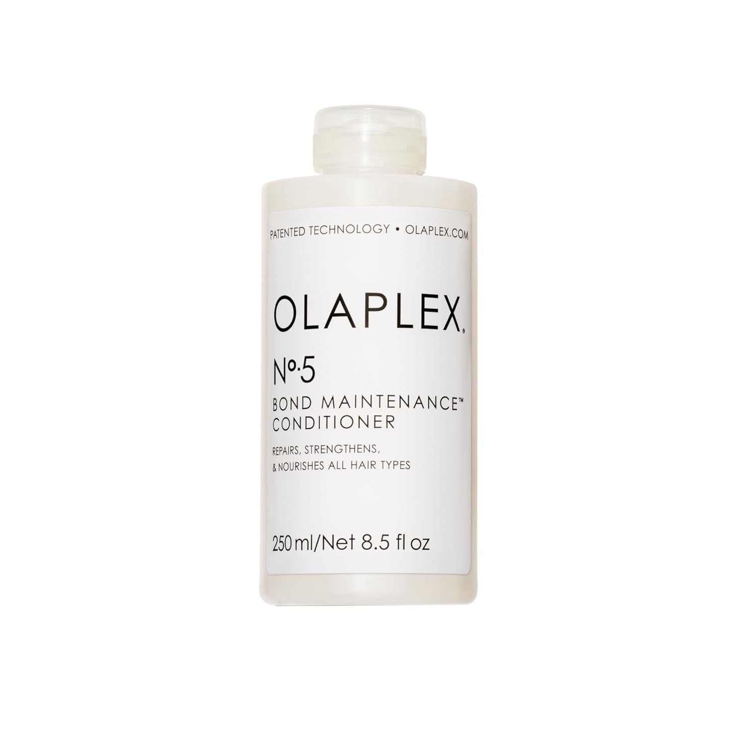 No. 5 Bond Maintenance Conditioner, Repairs, Strengthens, & Nourishes All Hair Types, Leaving Hair Feeling Soft & Adds Shine, 8.5 Fl Oz