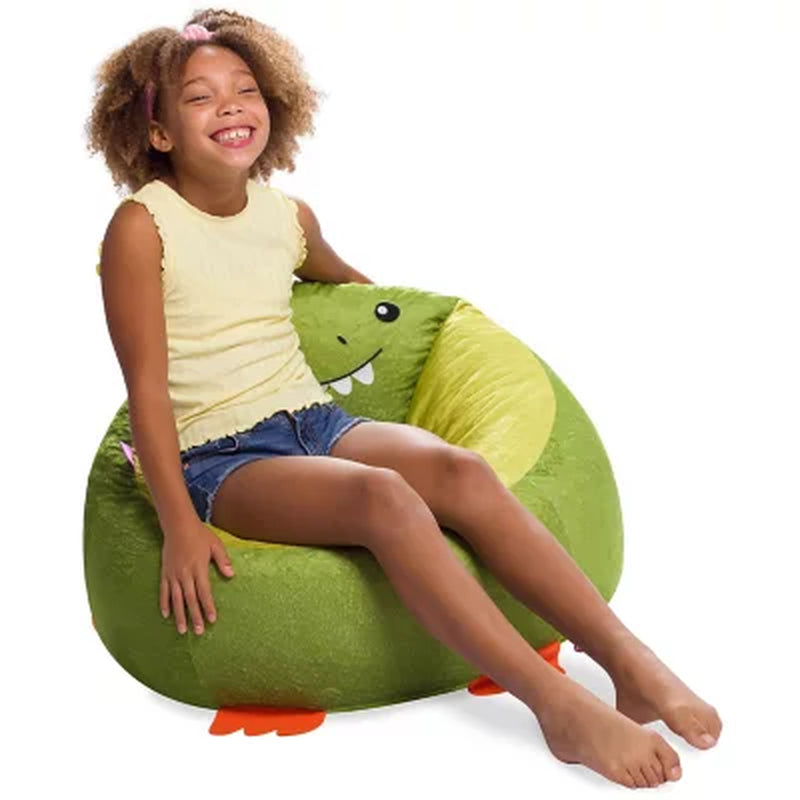 Posh Creations Dinosaur Bean Bag Chair for Kids