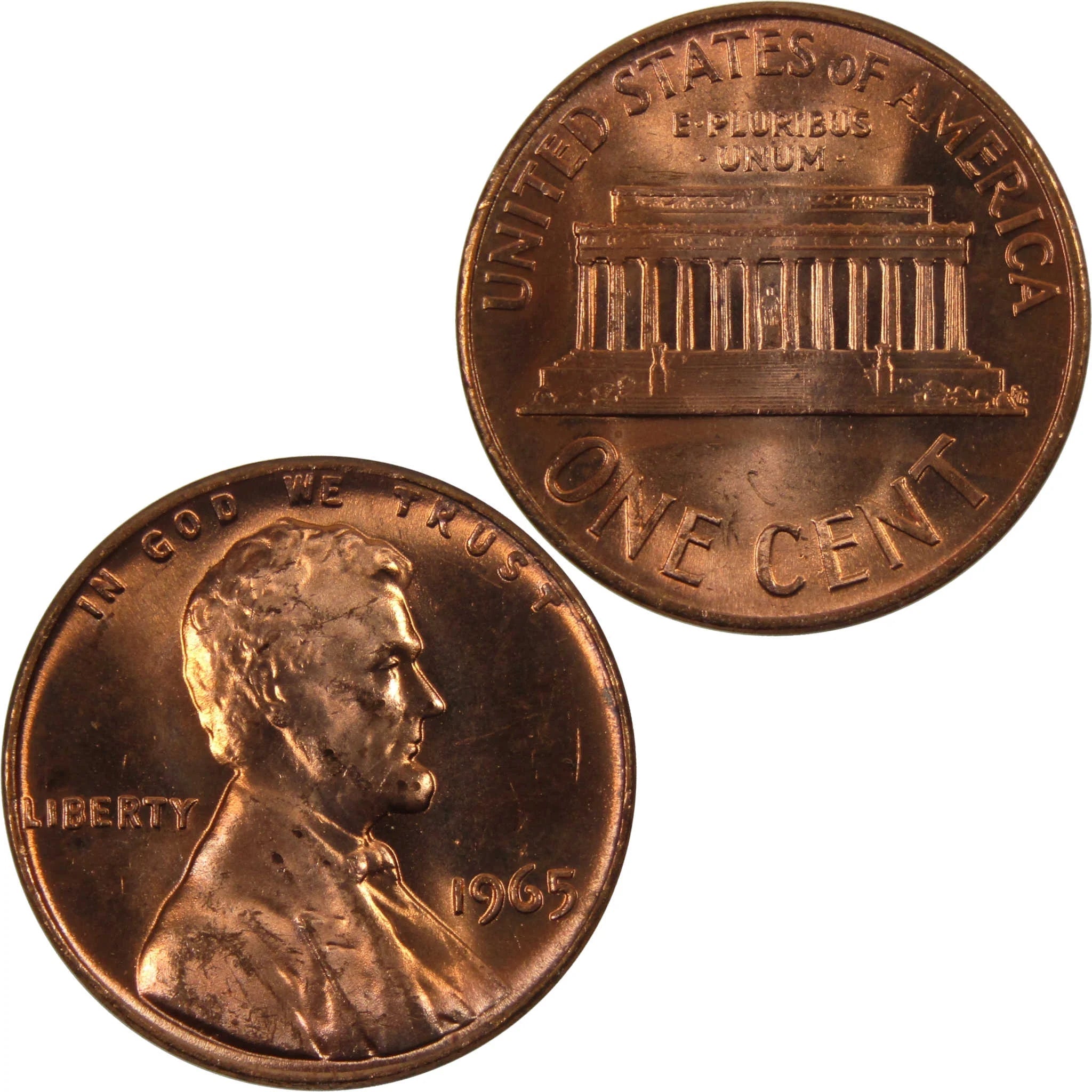 1965 Lincoln Memorial Cent Penny Coin Master Coins